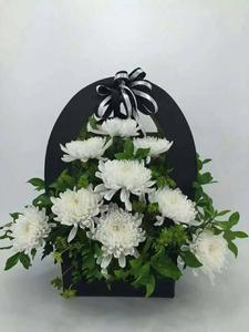 小號鮮花花籃